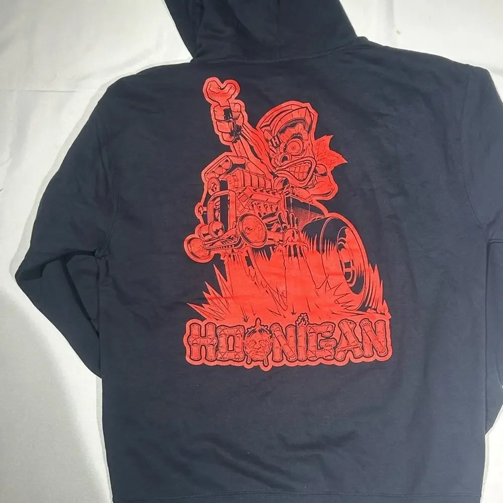 Full Zip Hoonigan‎ Motorsports Hoodie Size M NWOT